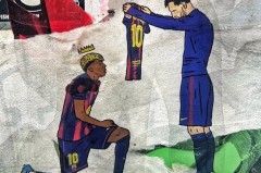 巴萨新10号！亚马尔比当年梅西更强：55场43球+三冠还小2岁