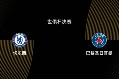 世俱杯决赛-切尔西1-3巴黎：蓝军决赛之王，大巴黎宇宙队|前瞻