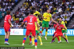 法甲-维蒂尼亚制胜拉莫斯进球被吹 巴黎1-0南特迎开门红